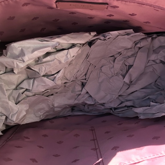 Kate Spade Large Pink Pocket Tote Peony Cameron - Picture 8 of 8